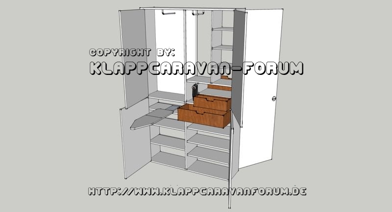 Papillon - Kleiderschrank