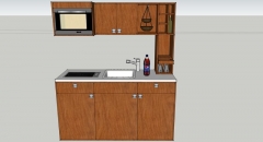 Papillon - Küchenblock