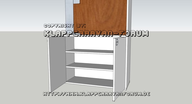 Papillon - Garderobenschrank