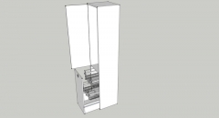 Papillon - Besenschrank