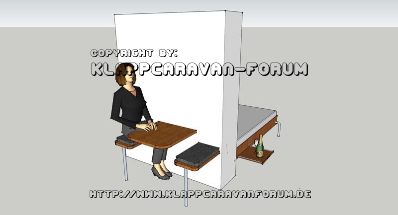 Papillon - Bettschrank