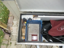 220 / 12 V Deichselbox