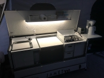 Küche dezent beleuchtet