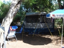 Camping Casa di Caccia - Urs Stellplatz in der Toscana 2007