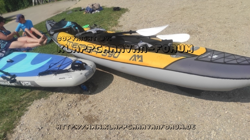 Bayern 2021 - SUP und Kajak