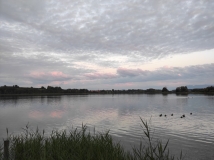 Bayern 2021 - rosa Wolken