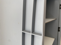 Campingschrank aus Euroboxen mit Regalböden