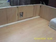 Innenausbau beim Peugeot Pickup