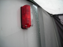 Busvorzelt, Schleuse Umbau 2