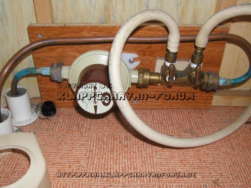 Gasanschluss wie er nicht sein darf