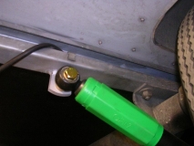 Stoßdämpfer - Al-Ko Octagon grün (bis 900 kg)