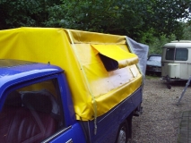 Pickklapp, weg von der 