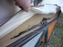 Gestörte Verbindung zwischen Zelt und Boden 1