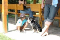 Nahe am Sommer 2010 - Barfusspfad Bad Sobernheim - Begegnung auf Augenhöhe