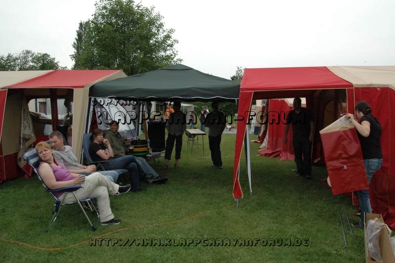 Nahe am Sommer 2010 - Samstag Abend - Aufbau mit Publikum