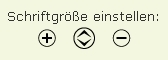 Schriftgroesse