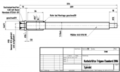 Spindel Kurbelstütze Trigano Chambord 2006