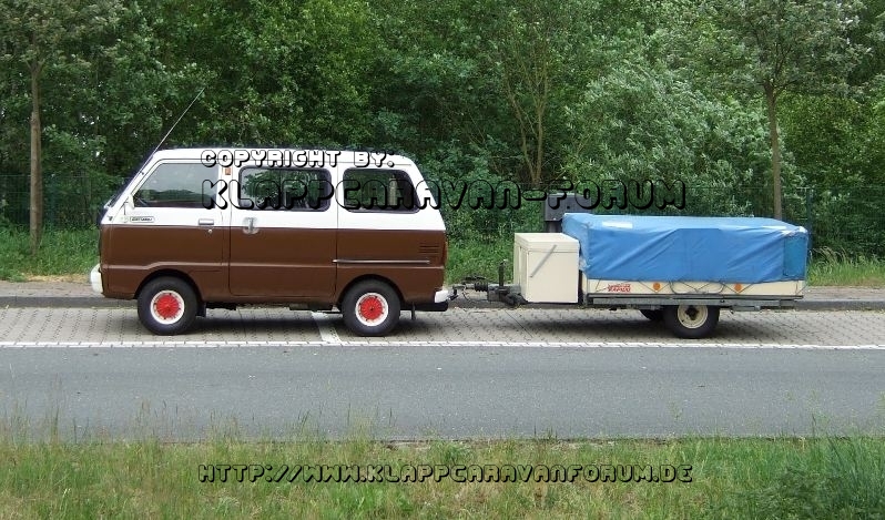 Daihatsu 55 Wide Bj. 1981 mit Rapido Confort Bj. 1986
