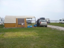 Heinemann Z570B - Mit Sonnesegel von der Seite