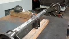 Trigano Achse und Trommel getrahlt und gescliffen