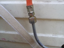 Übergang Gasletung zu Gasschlauch