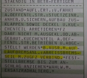 Auszug aus dem KFZ-Brief Auflaufbremse