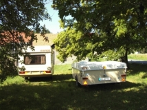 Rapido (aufgeklappt) neben Esterel (geschlossen).