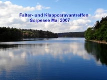 Bilder vom Klapp- Faltcaravantreffen Sorpesee 2007