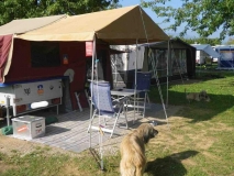 Vorzelt ohne Seitenwände